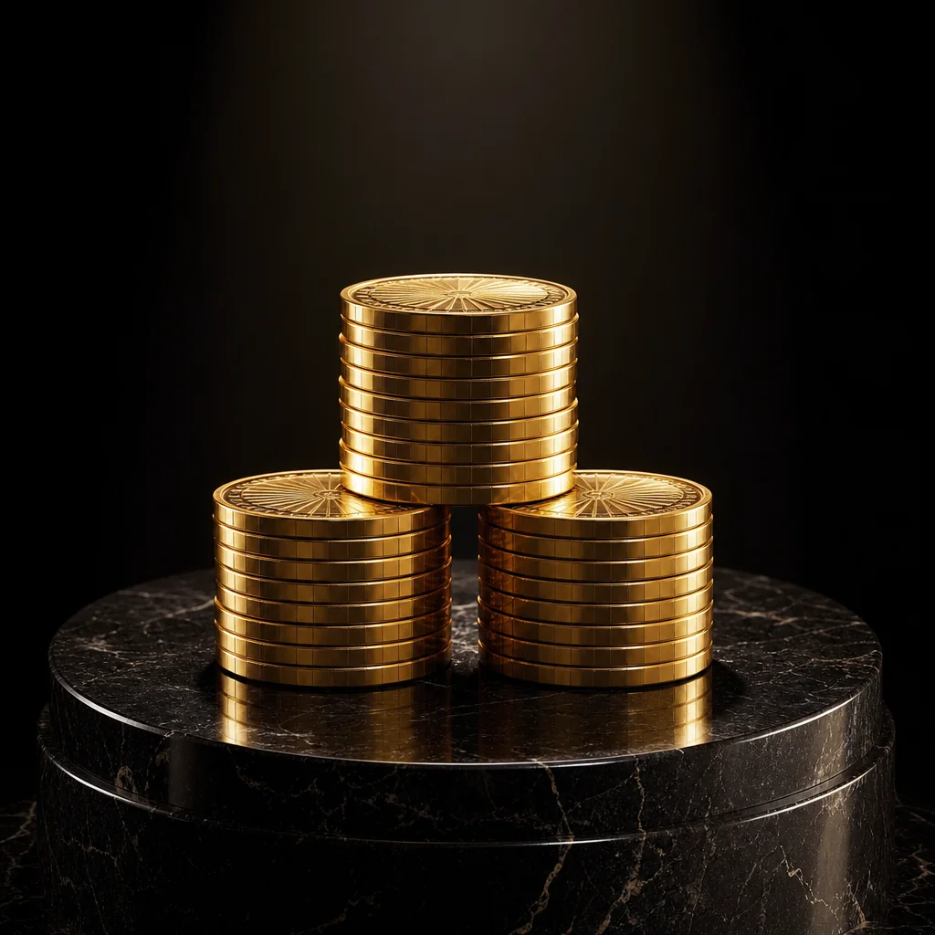 Cascading gold coins reflect real cashback rewards
